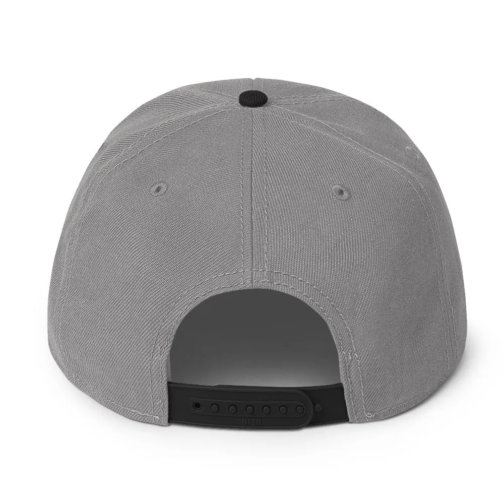 Go Outside Van & Moon Snapback Hat