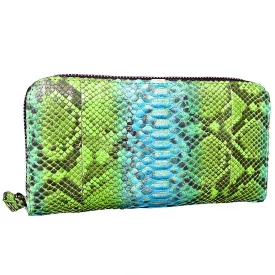 Green Zippy Wallet