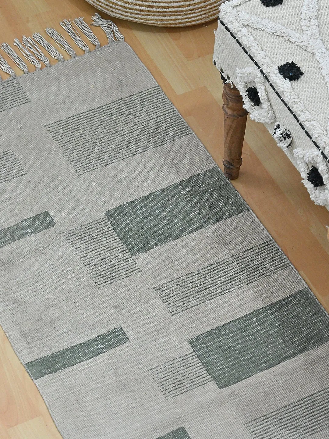 HANNAH - BLOCK PRINTED FLOOR RUNNER