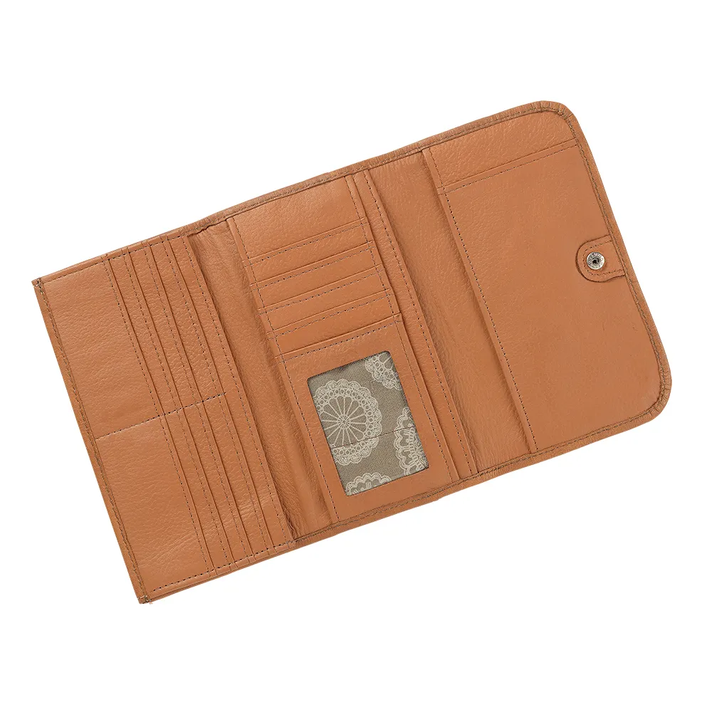 Harvest Moon Ladies Tri-Fold Wallet