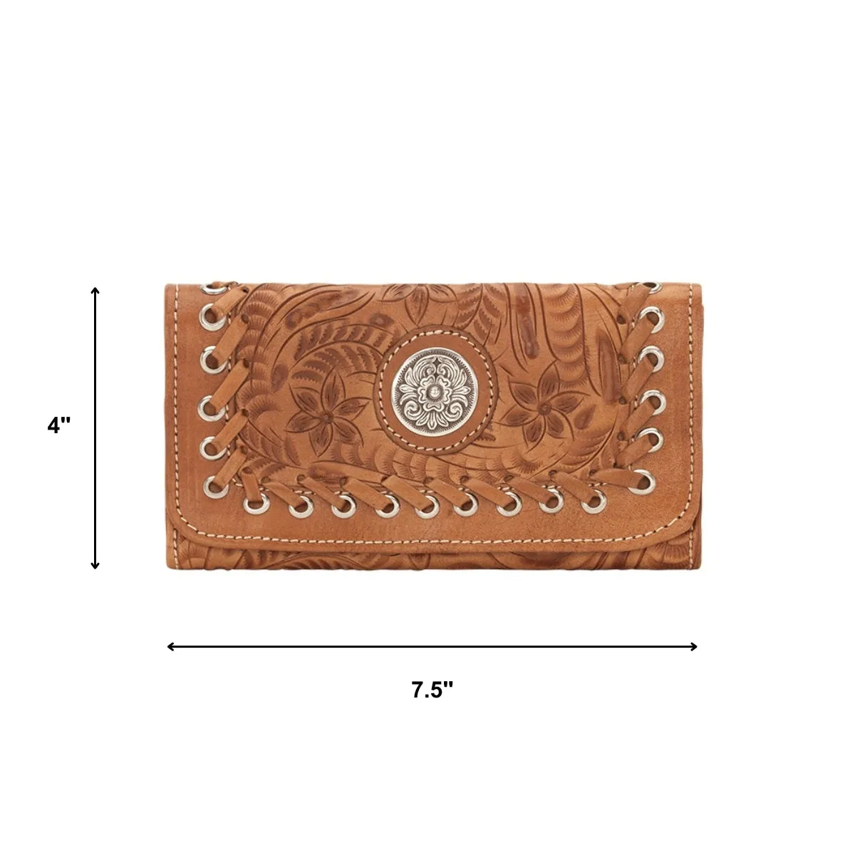 Harvest Moon Ladies Tri-Fold Wallet