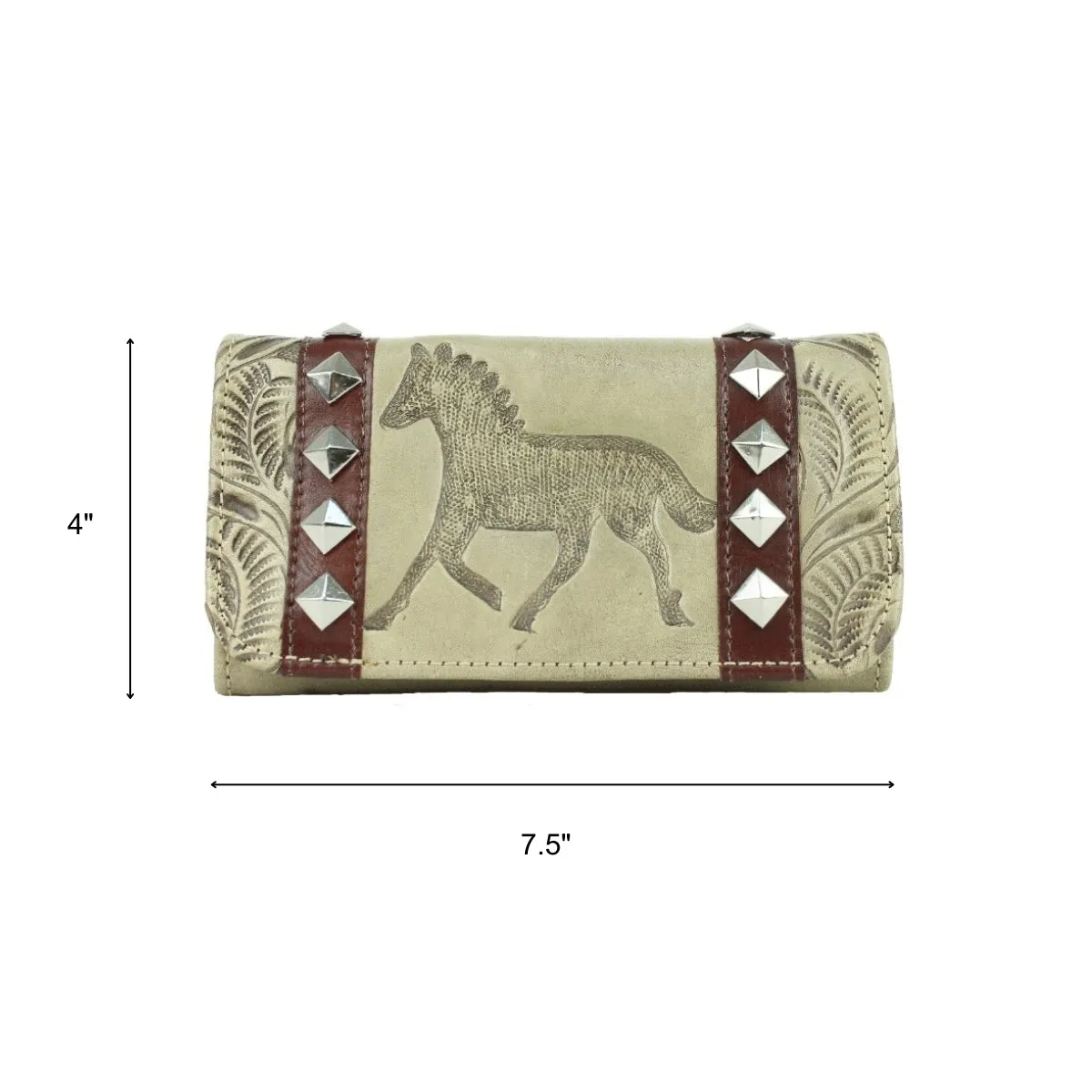 Hitchin' Post Ladies Tri-Fold Wallet