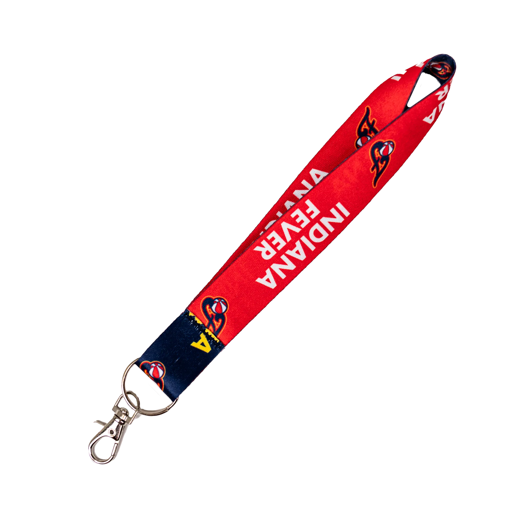 Indiana Fever Lanyard Key Ring in Red by Wincraft