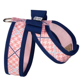 Indigo Big Bow Tinkie Harness with Indigo Trim