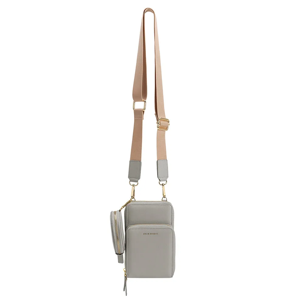 Iris Steel Recycled Vegan Crossbody Bag - FINAL SALE