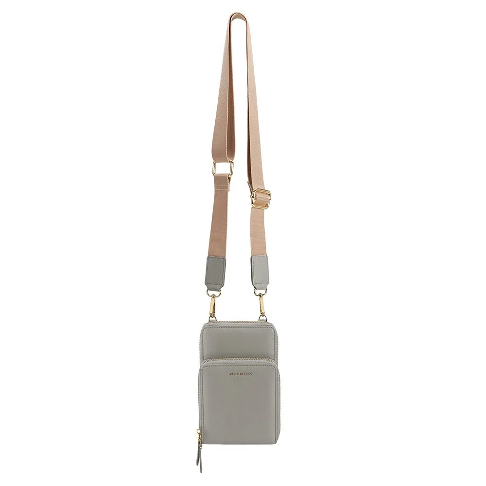 Iris Steel Recycled Vegan Crossbody Bag - FINAL SALE