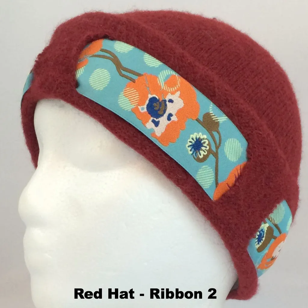 Kids' Lined Hat with Ribbon