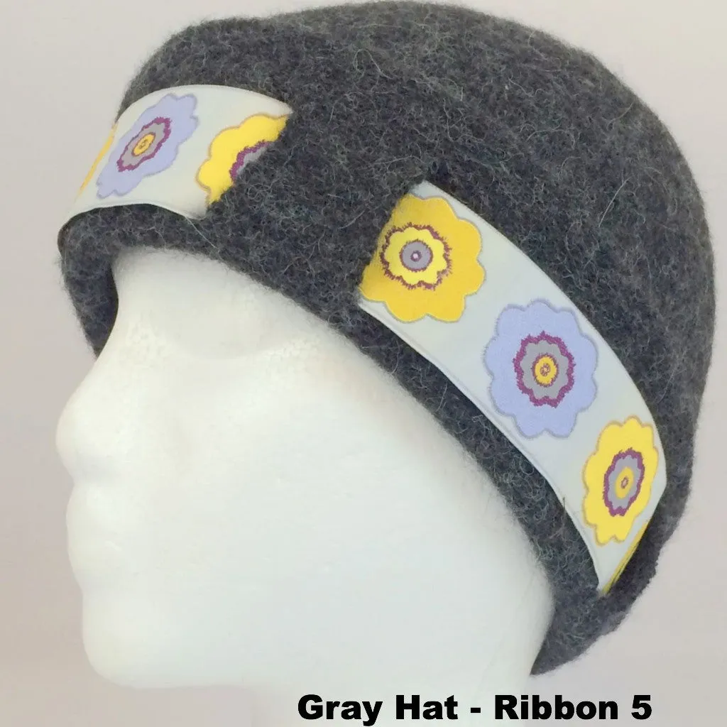 Kids' Lined Hat with Ribbon