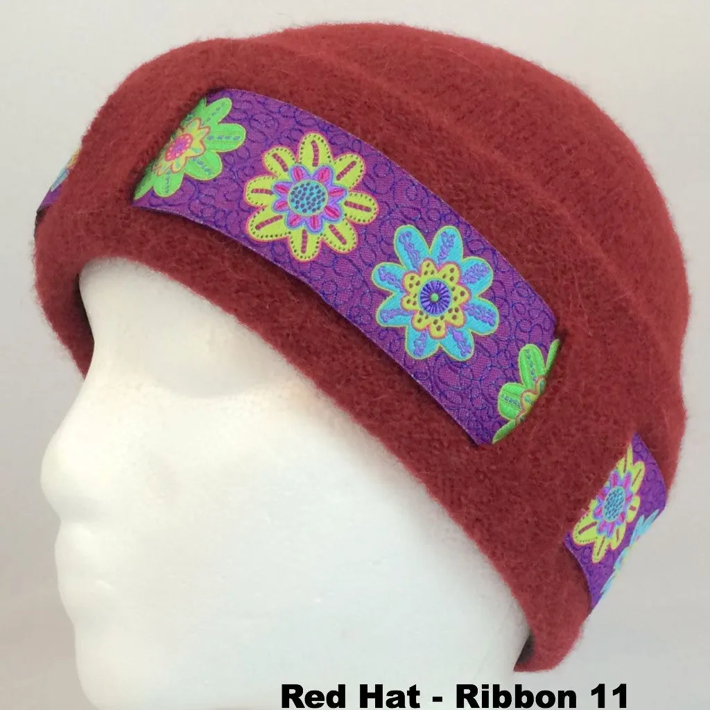 Kids' Lined Hat with Ribbon