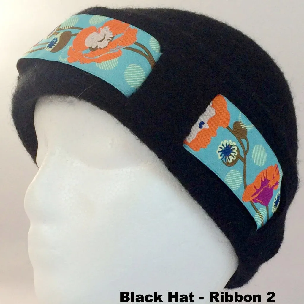 Kids' Lined Hat with Ribbon