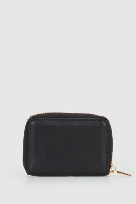 Leather Zip Around CC Case