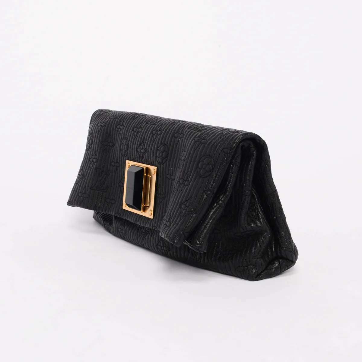 Louis Vuitton Black Monogram Motard Altair Clutch