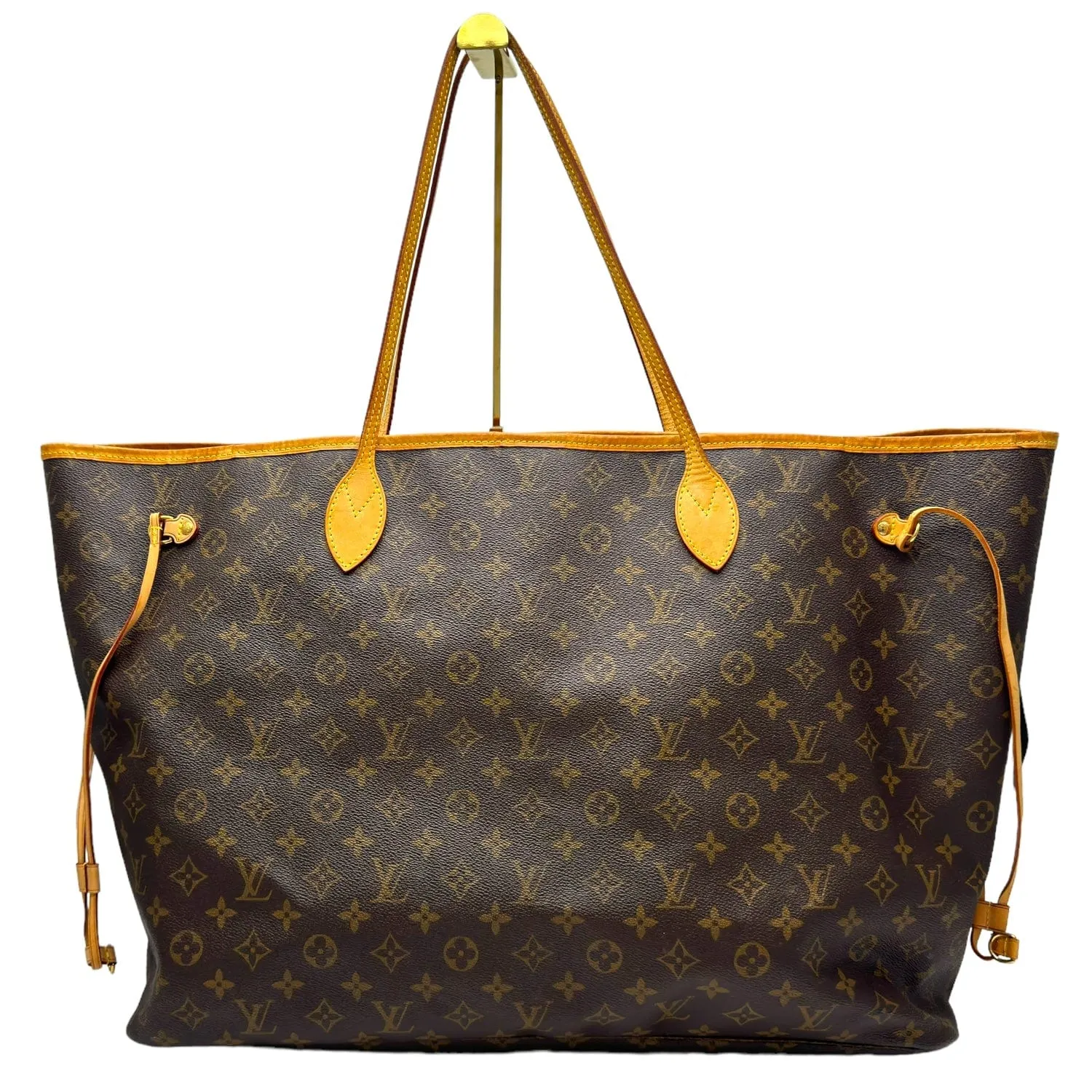 LOUIS VUITTON Limited Edition Monogram St. Tropez Articles De Voyage Neverfull XXL Tote - Brown & Red