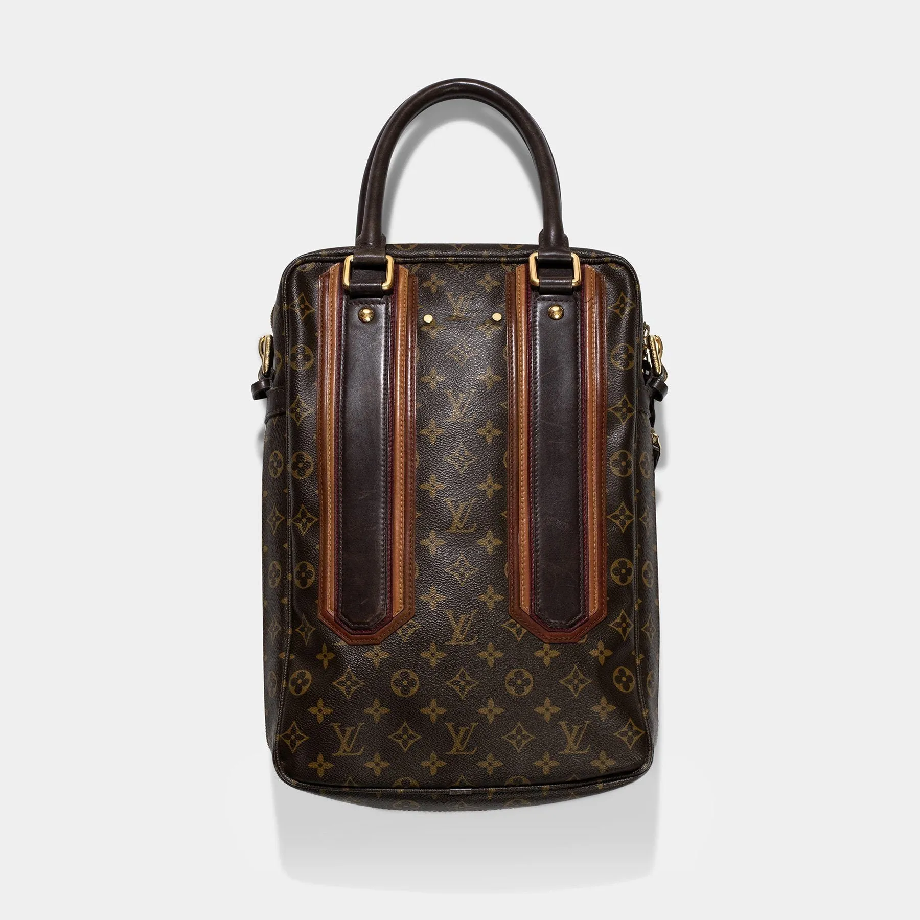 Louis Vuitton Monogram Bequia Porte Document Vertical Bag