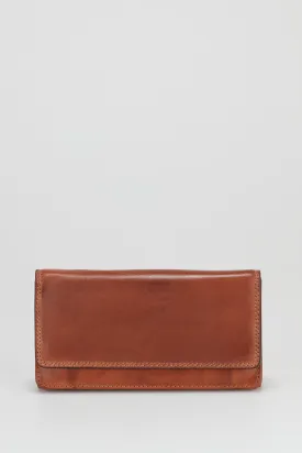 Maya Leather Large Clutch