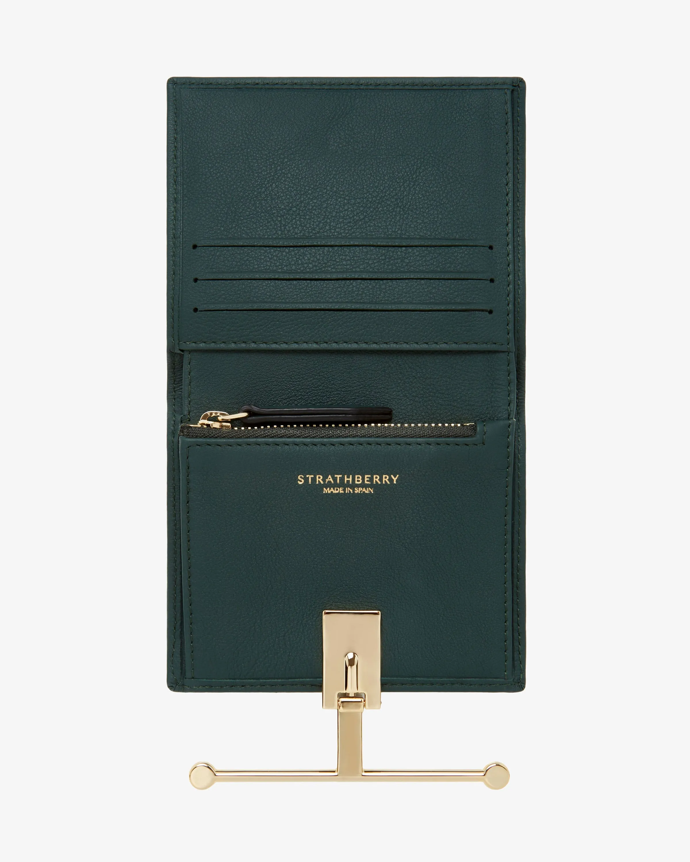 Melville Street Wallet - Bottle Green