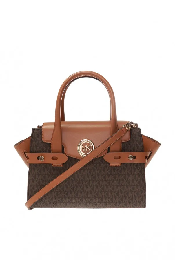 Michael Kors Brown Carmen Shoulder Bag