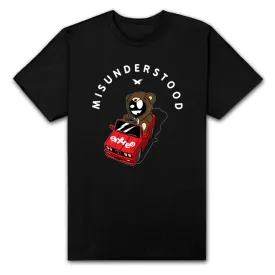 Misunderstood Drop Top Teddy Black Tee