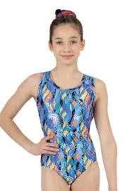 Mondor 27822 Printed Tank Gymsuit