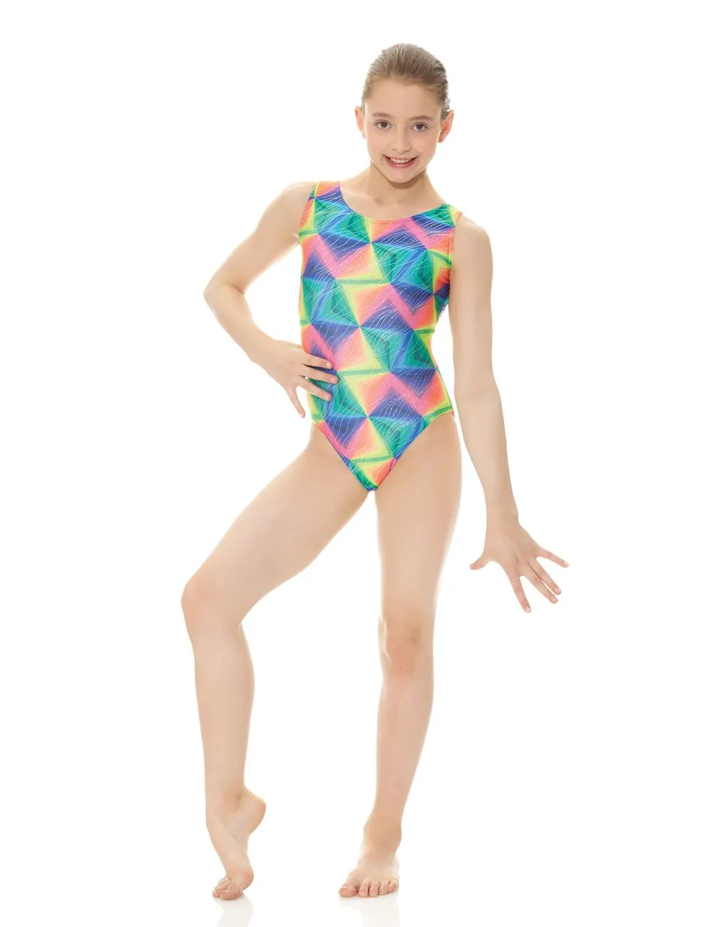 Mondor 27822 Printed Tank Gymsuit