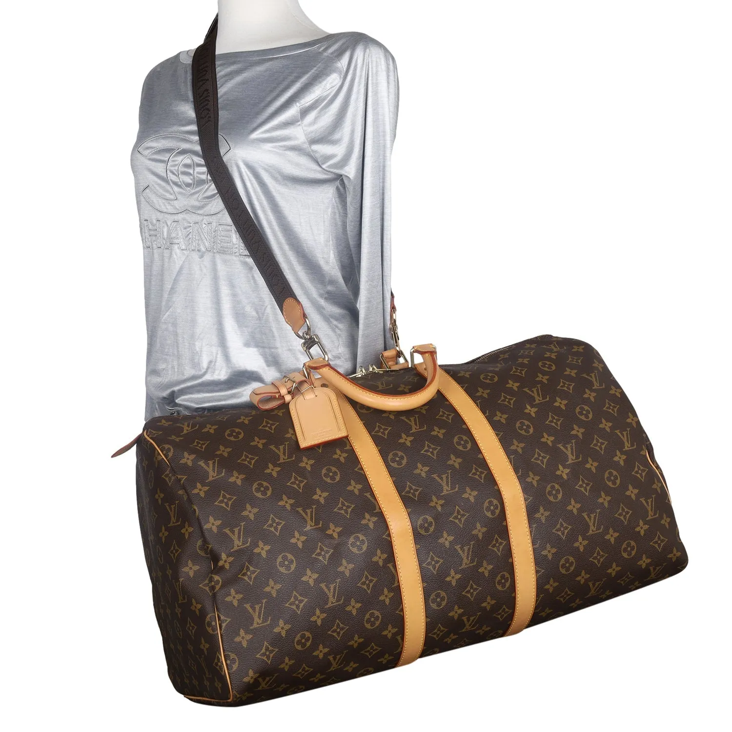 Monogram Keepall 55 (Authentic Pre-Owned)