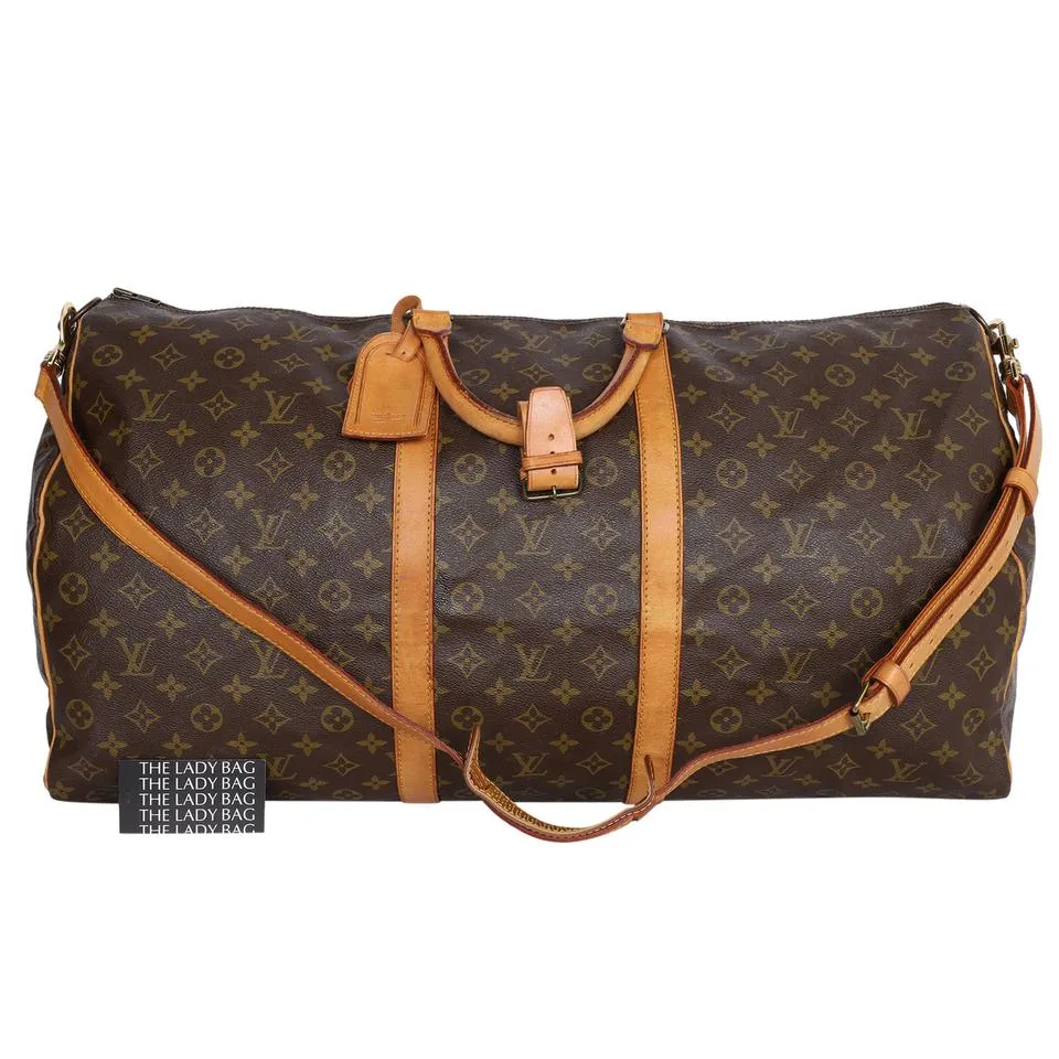 Monogram Keepall 60 Bandouliere (Authentic Pre-Owned)