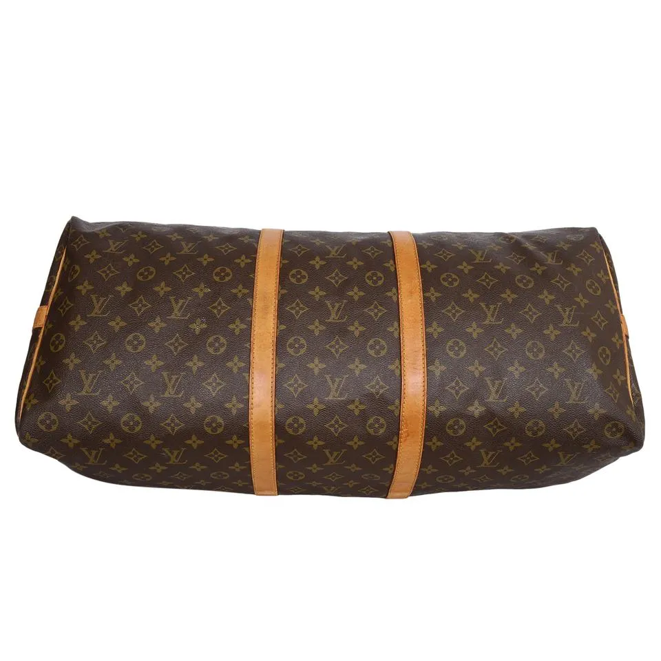 Monogram Keepall 60 Bandouliere (Authentic Pre-Owned)