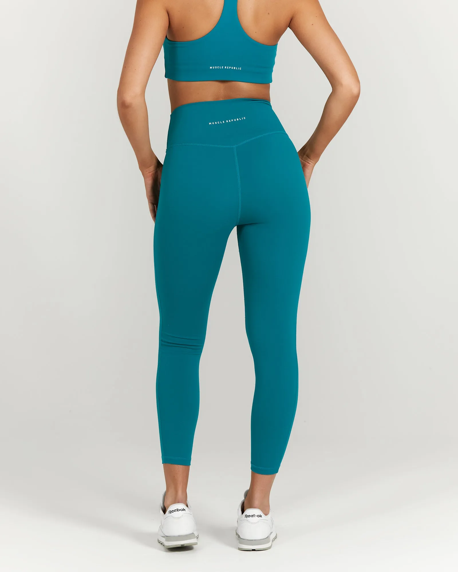 MOTION LEGGINGS 24" - LAGOON