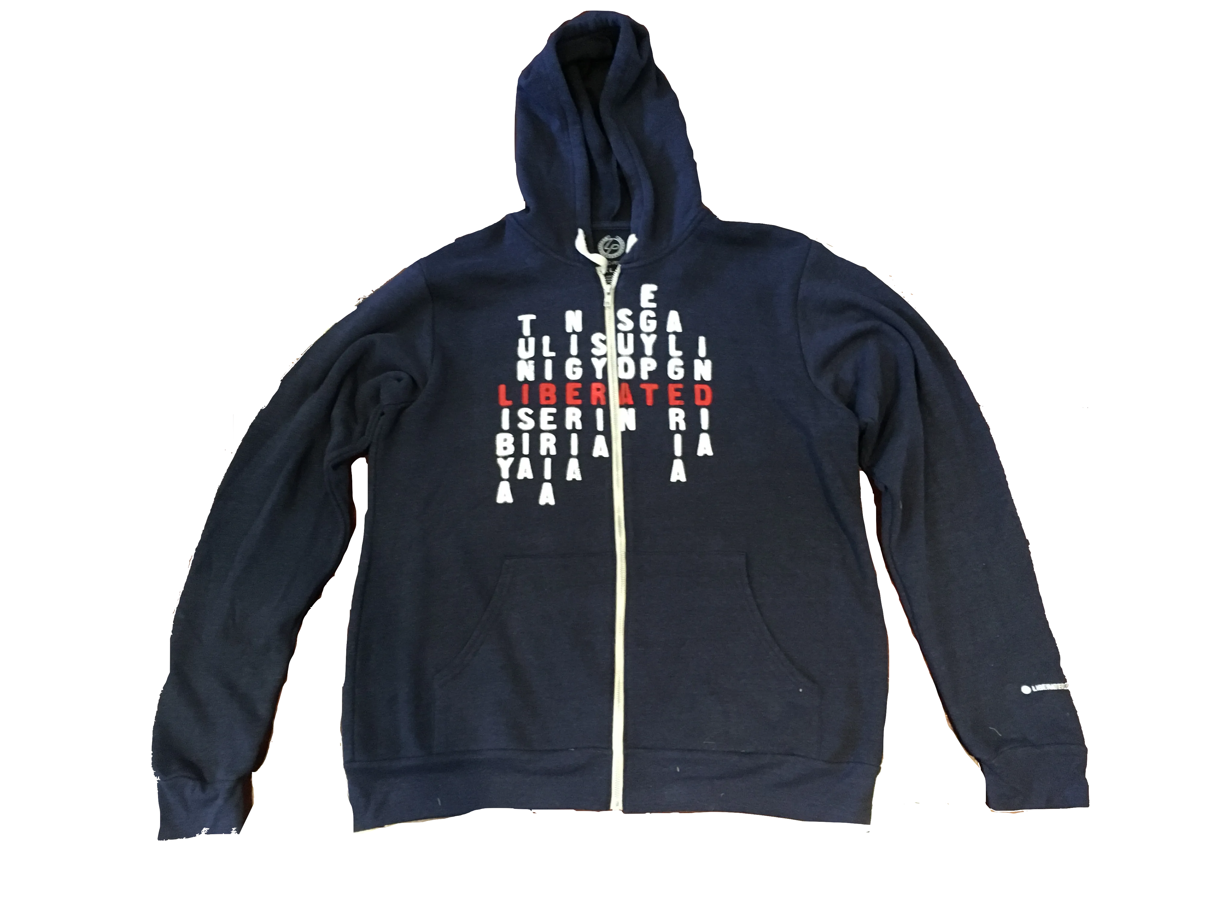 Nation States Zip Hoodie