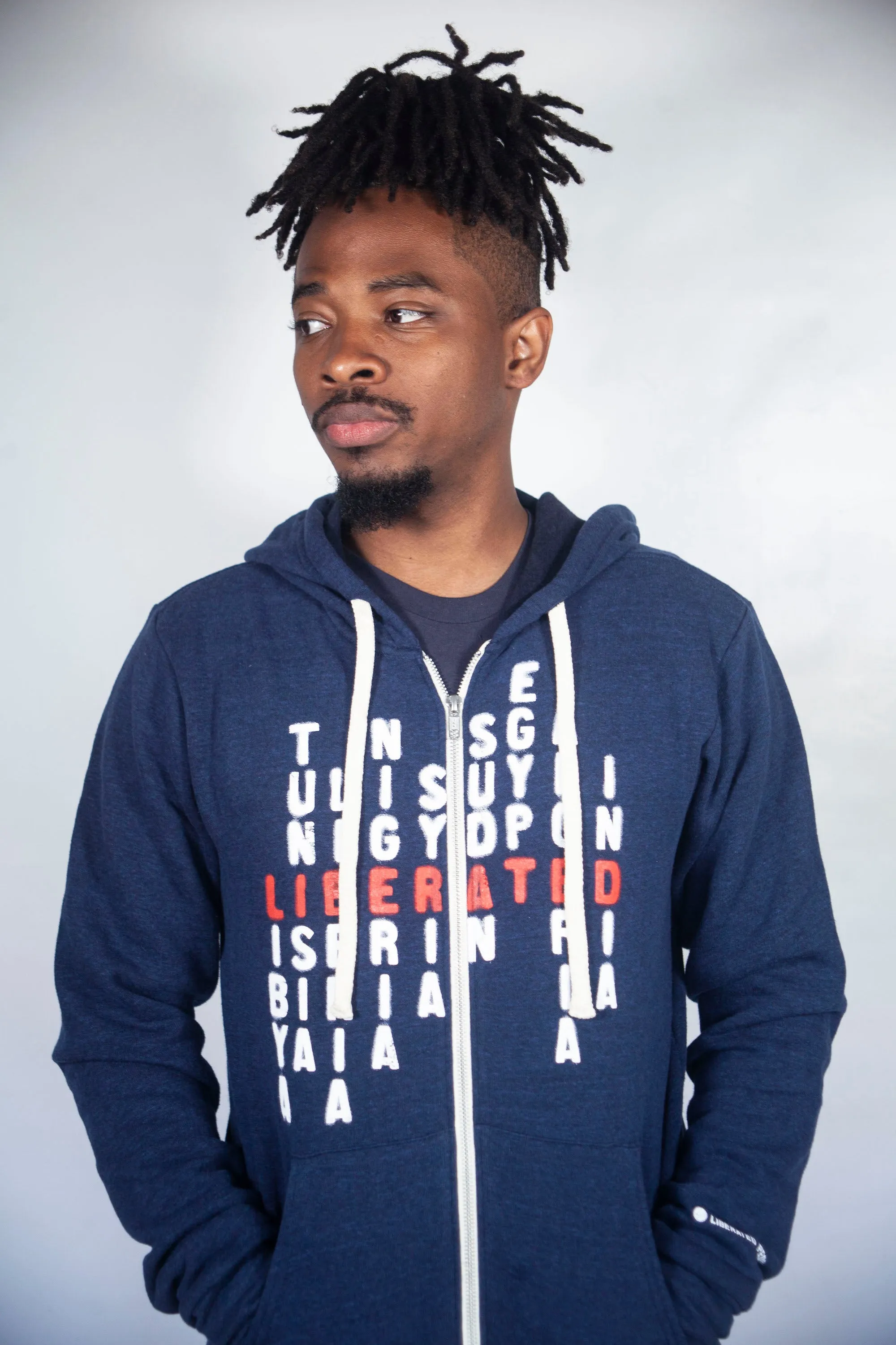 Nation States Zip Hoodie