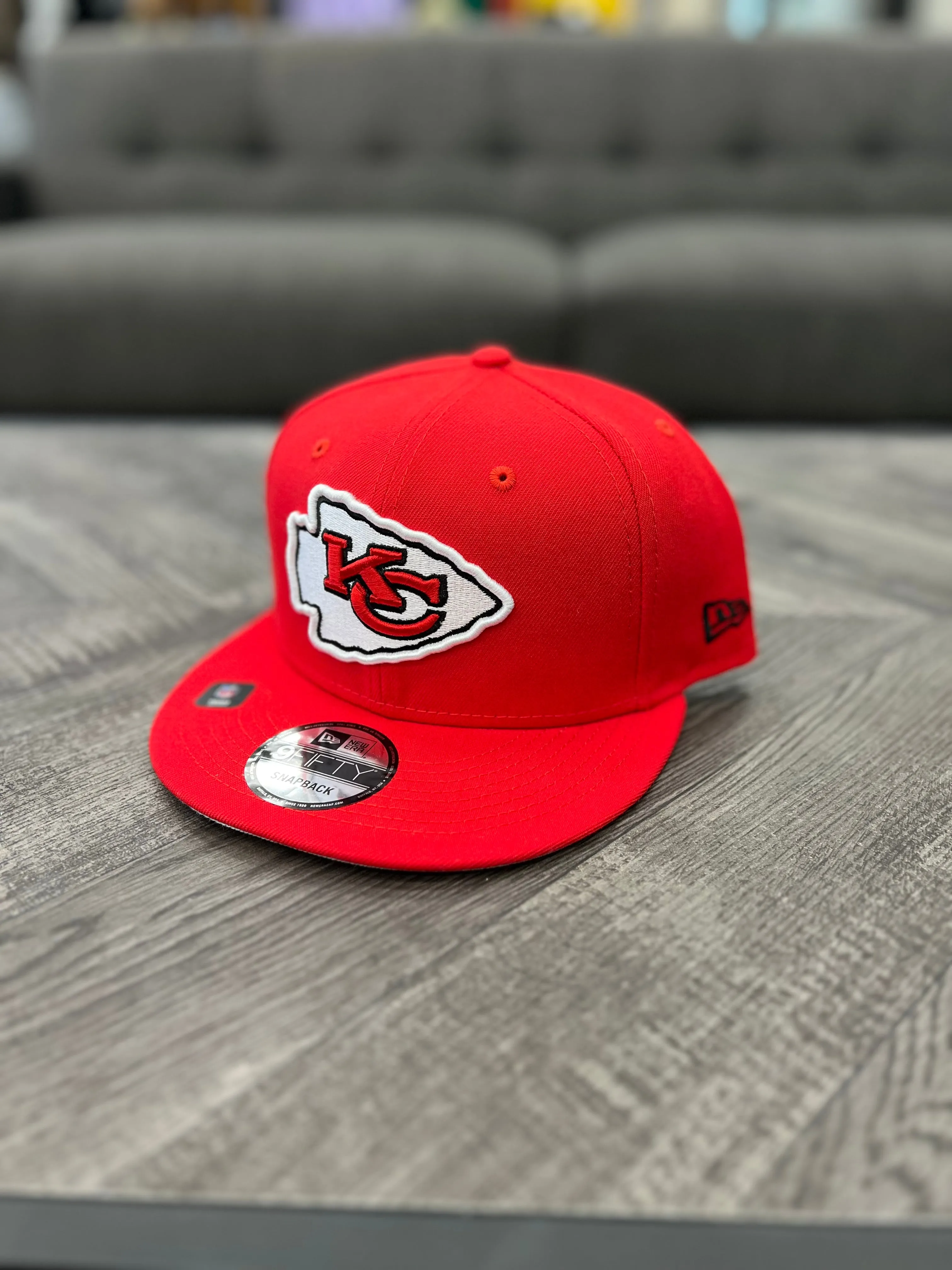 NEW ERA 950 NFL BASIC SNAP KANSAS CITY CHIEFS RED