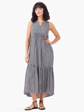 Nic   Zoe Drapey Gingham Dress