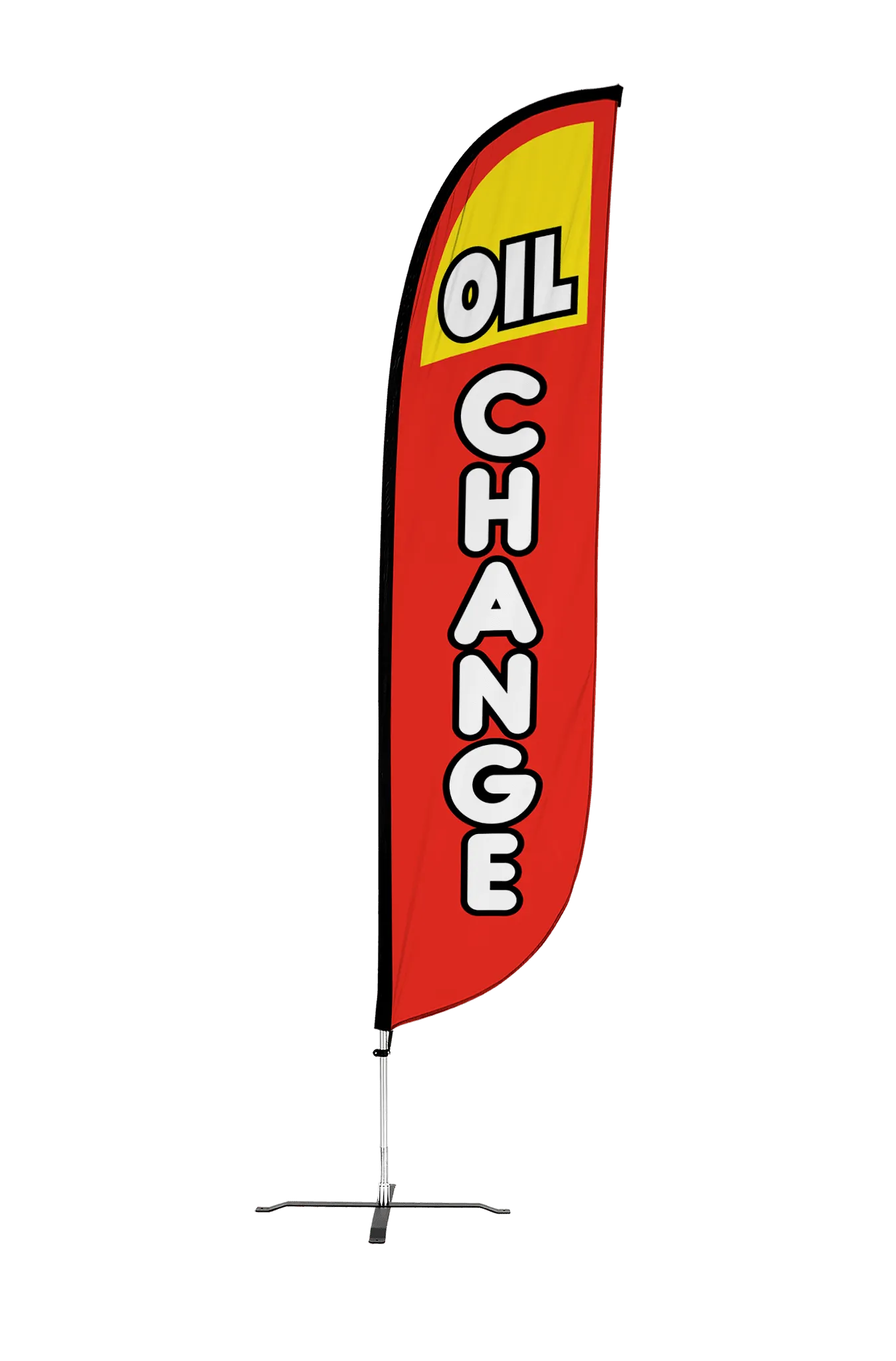 Oil Change Feather Flag