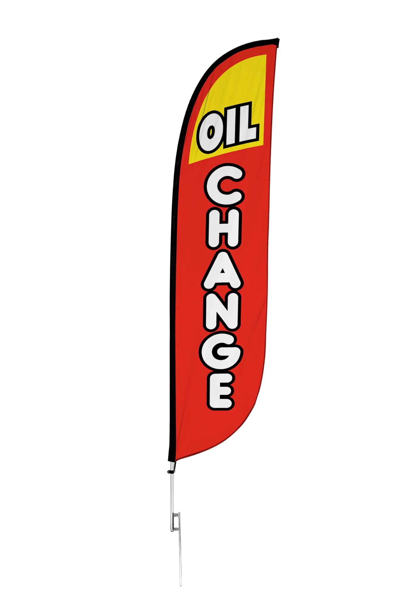 Oil Change Feather Flag