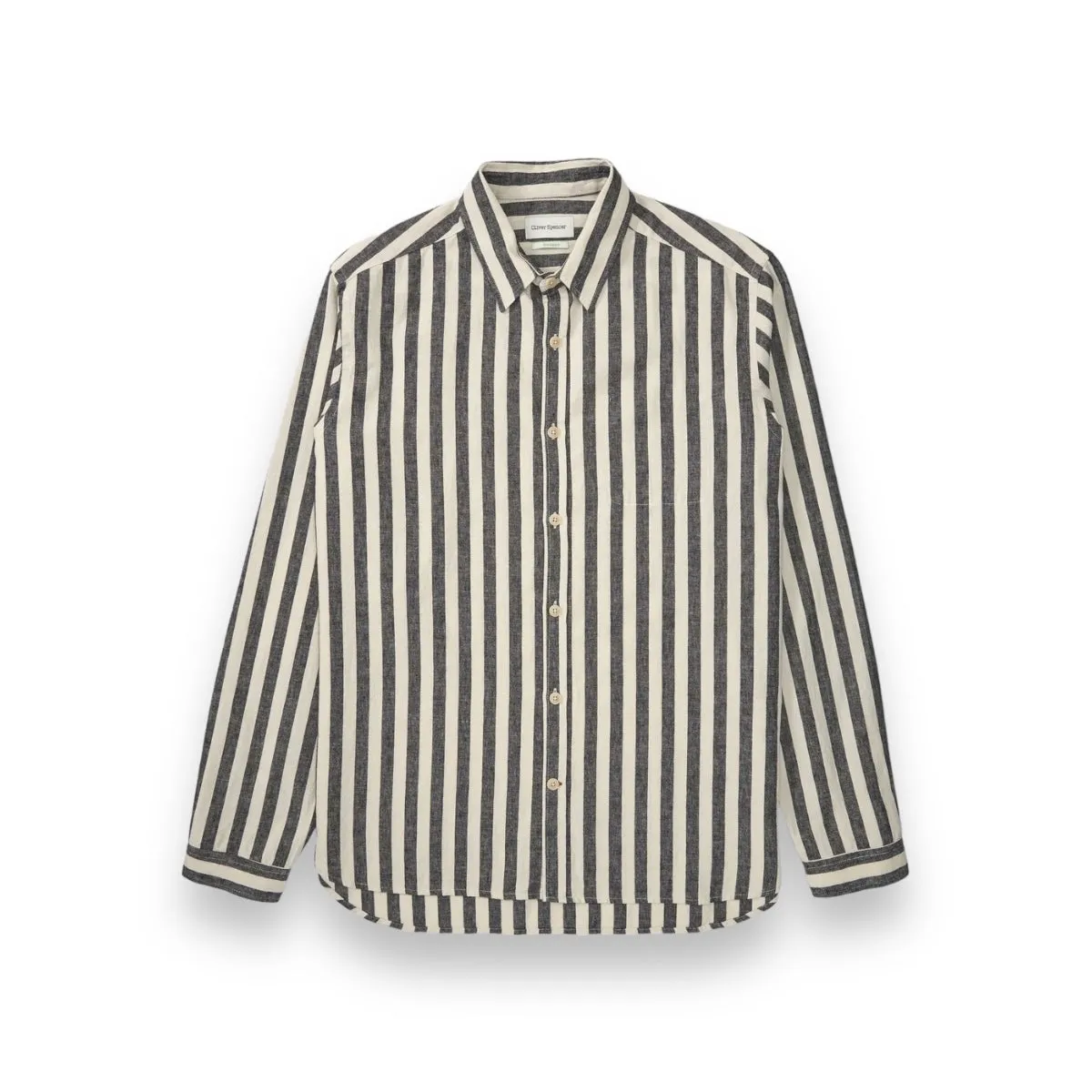 Oliver Spencer Riviera New York Special Shirt Elgar black/white