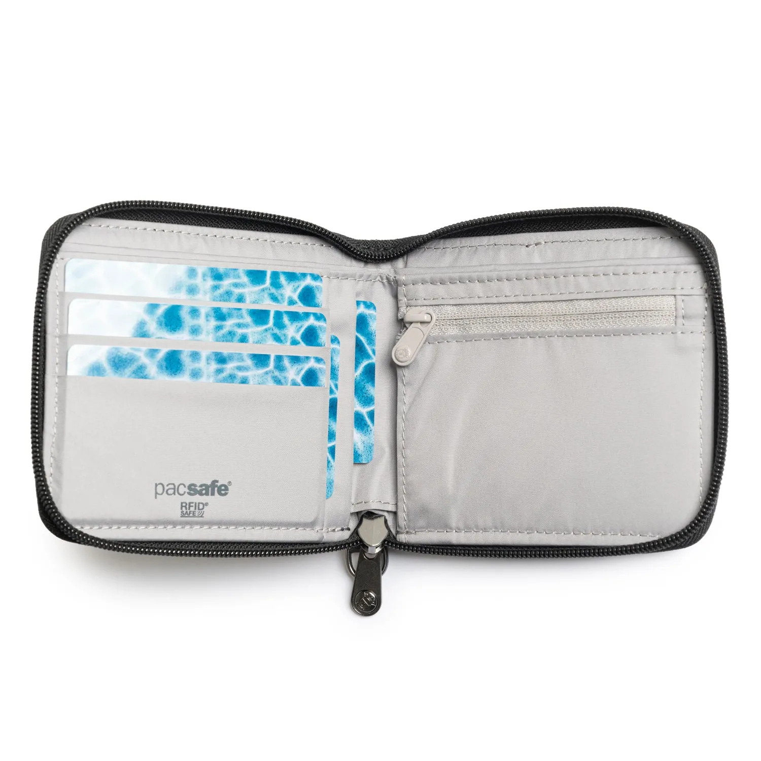 Pacsafe® RFIDsafe™ RFID Blocking Zip Around Wallet