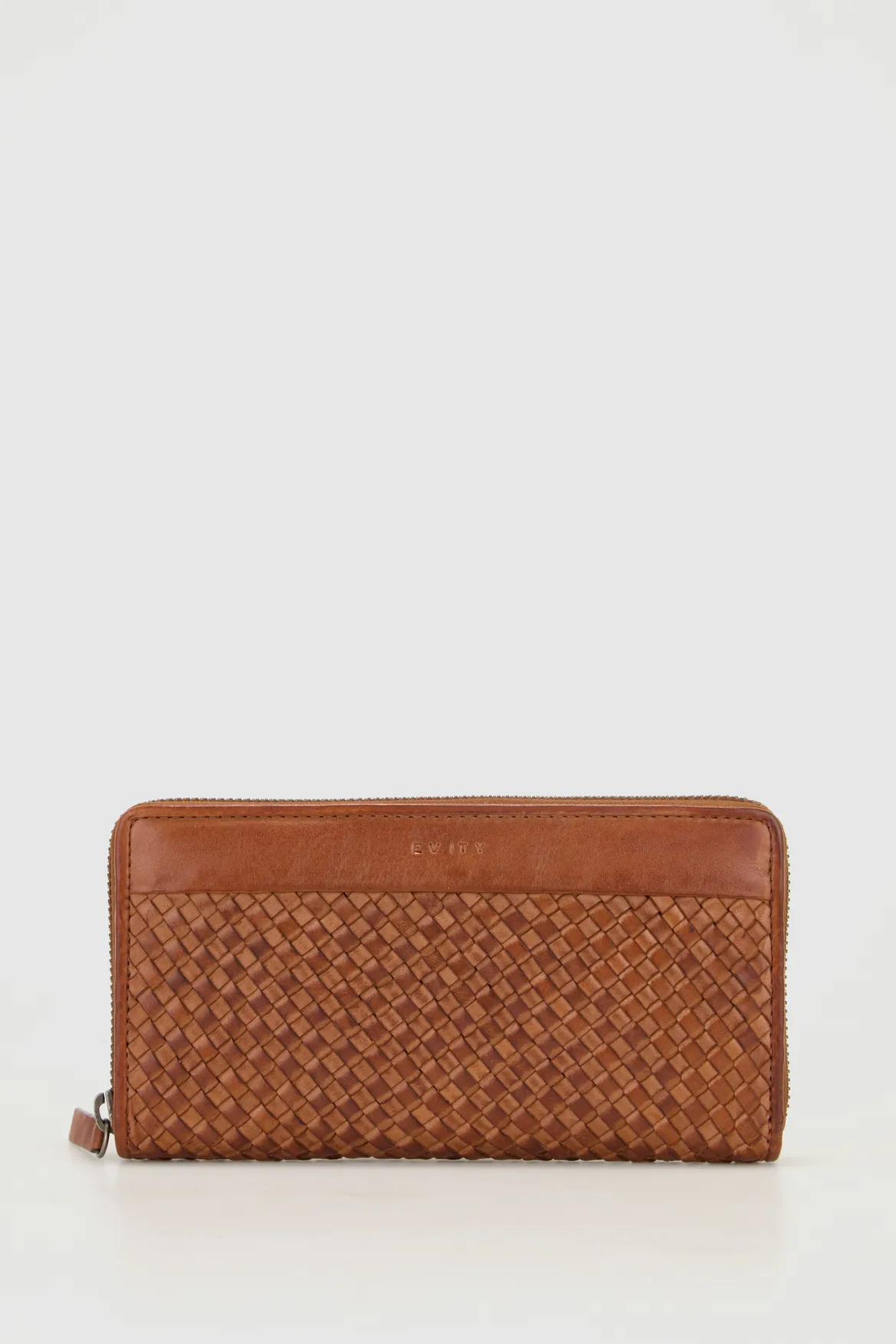 Palma Leather Zip Around Wallet