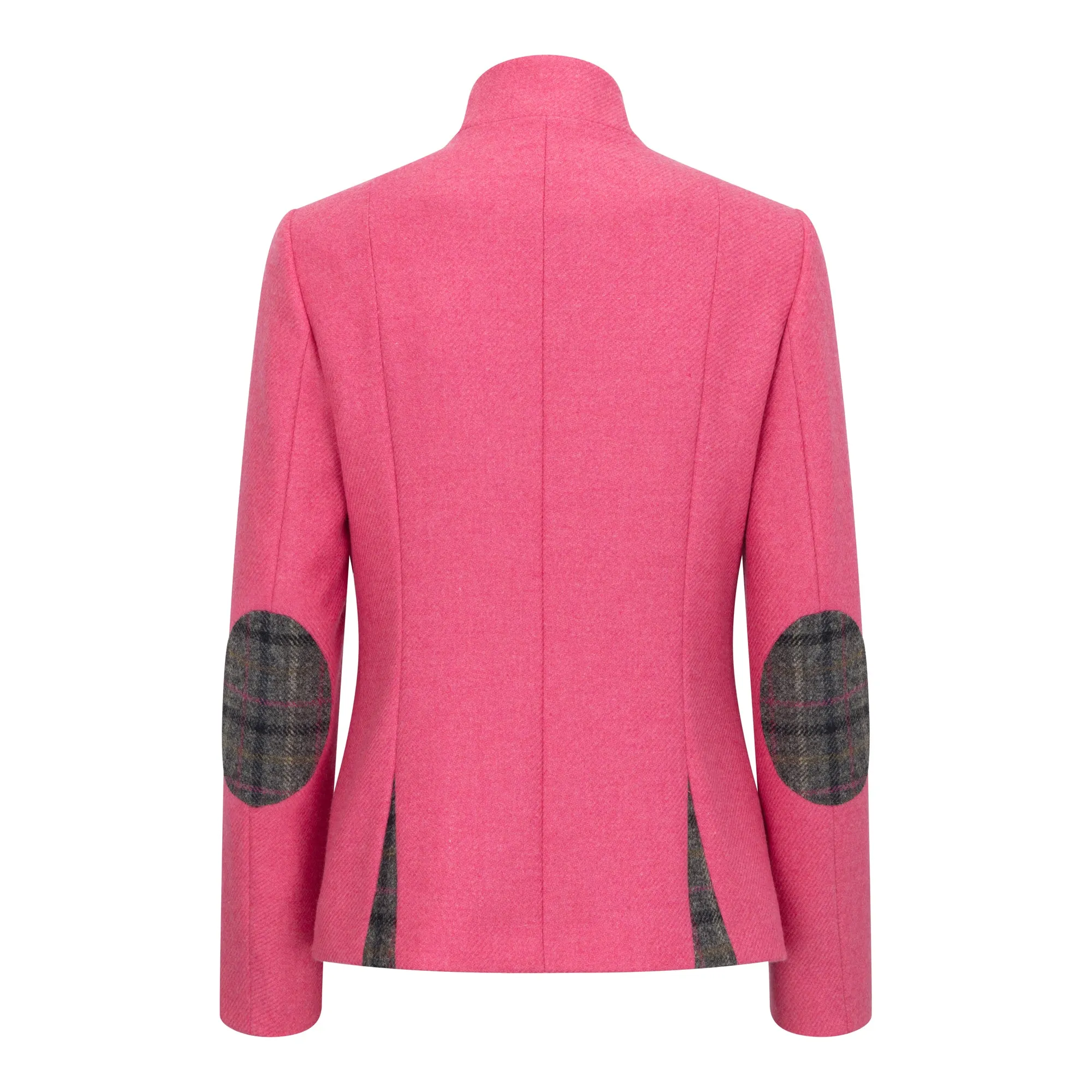 Pink Catherine Curve Tweed Jacket