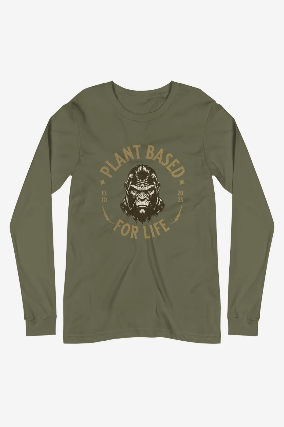 Plant Based For Life Unisex Long Sleeve Tee