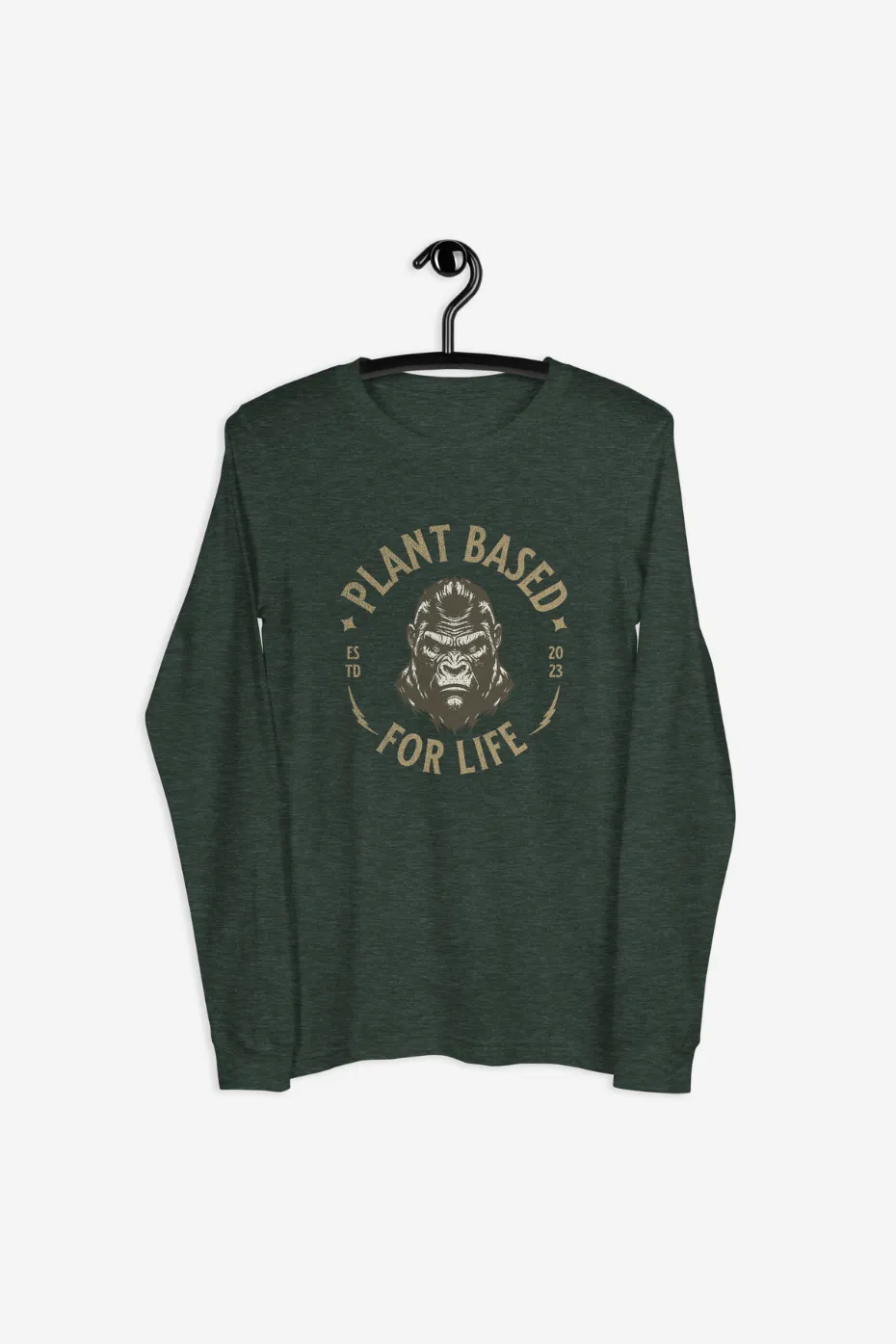 Plant Based For Life Unisex Long Sleeve Tee