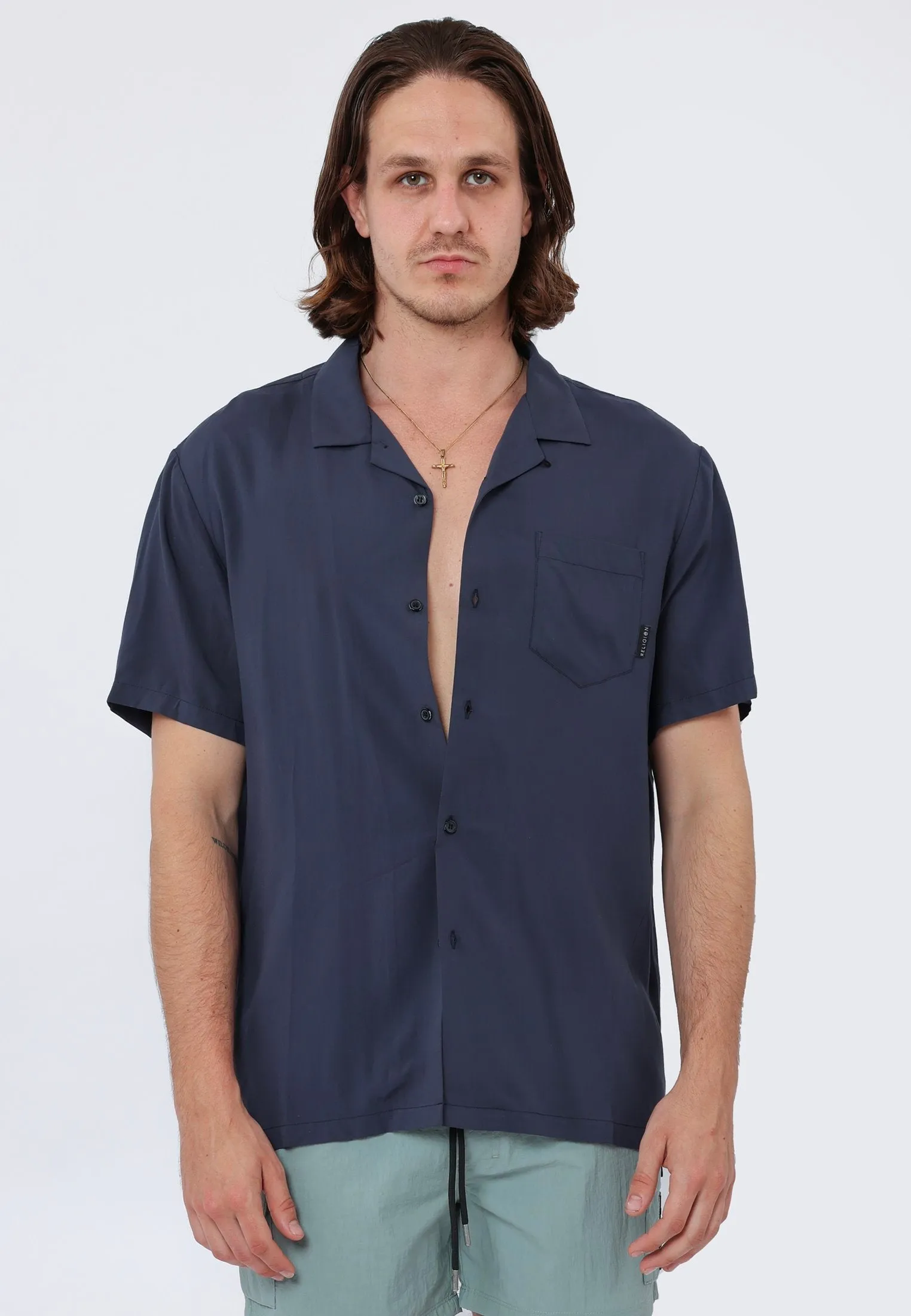 PYRAMID SHIRT INDIGO