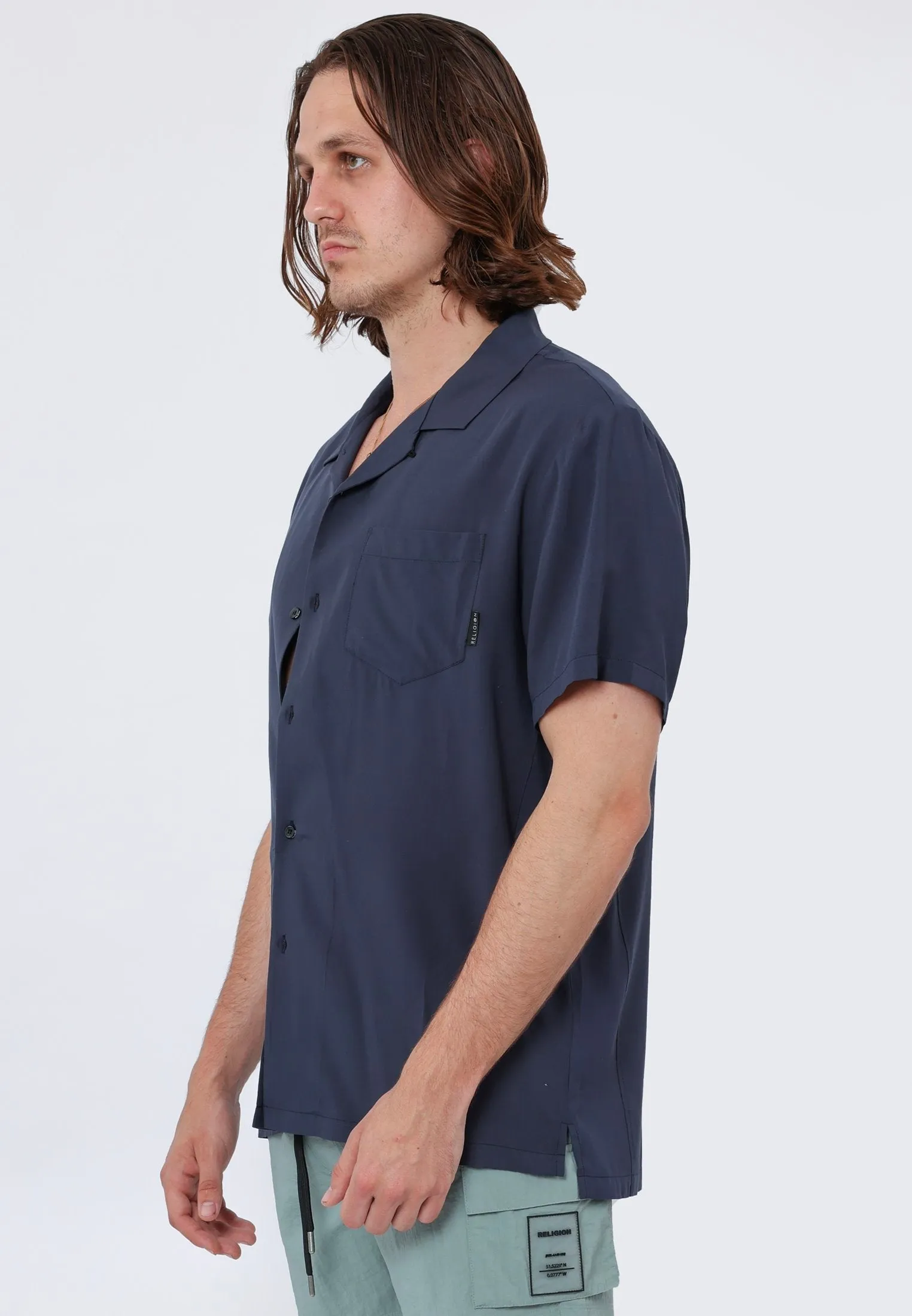 PYRAMID SHIRT INDIGO