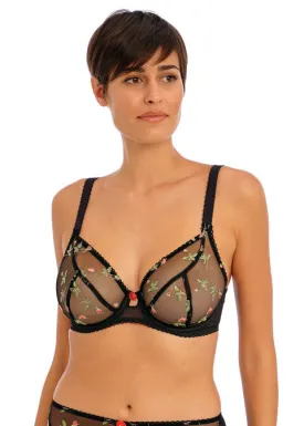 Rose Blossom Uw Plunge Bra