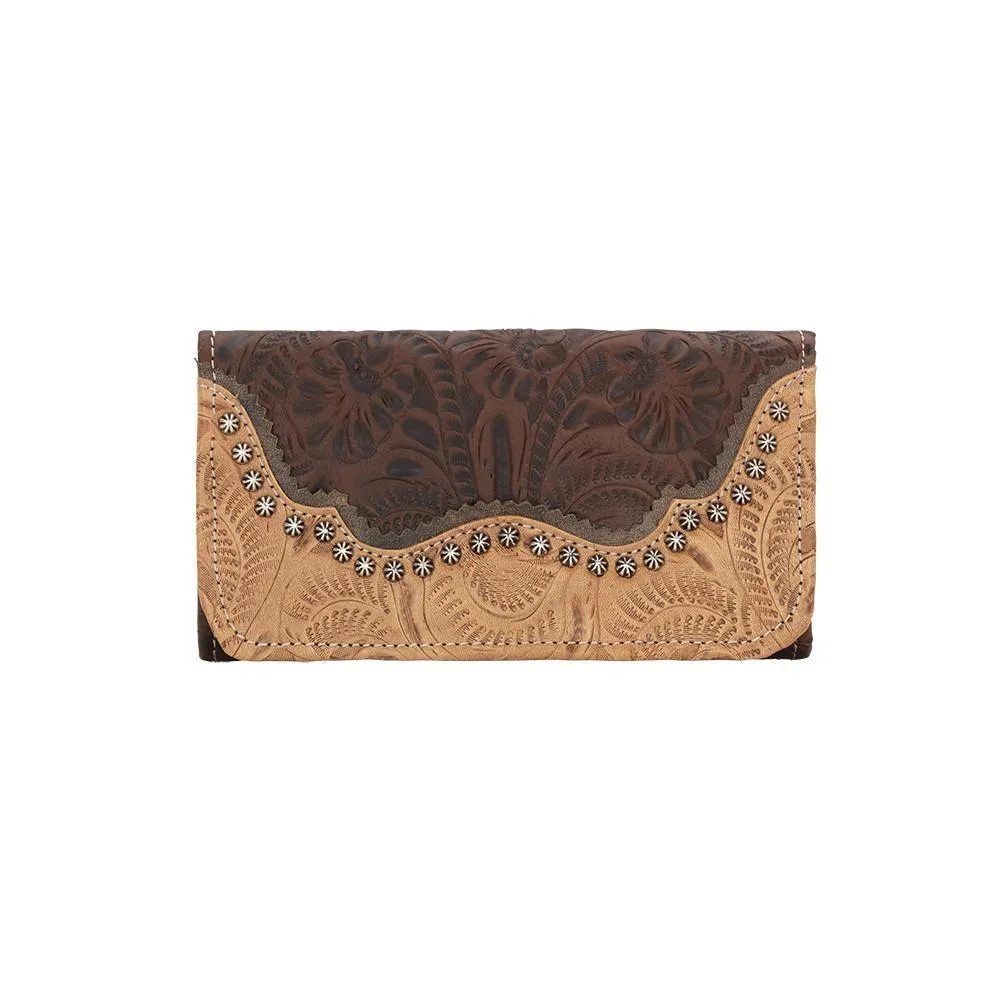 Saddle Ridge Ladies Tri-Fold Wallet