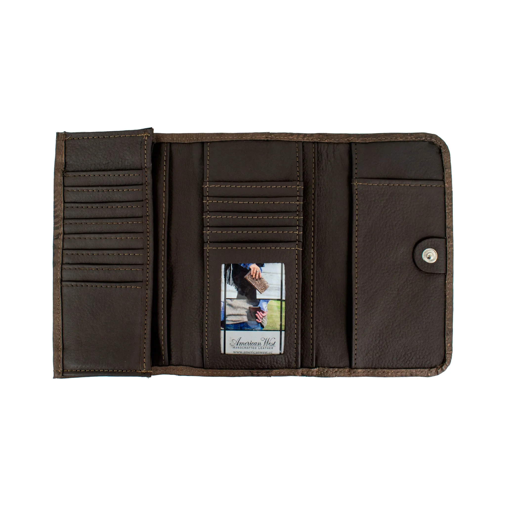 Saddle Ridge Ladies Tri-Fold Wallet