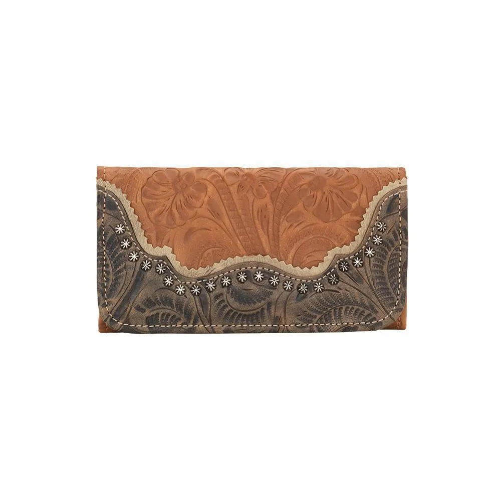 Saddle Ridge Ladies Tri-Fold Wallet