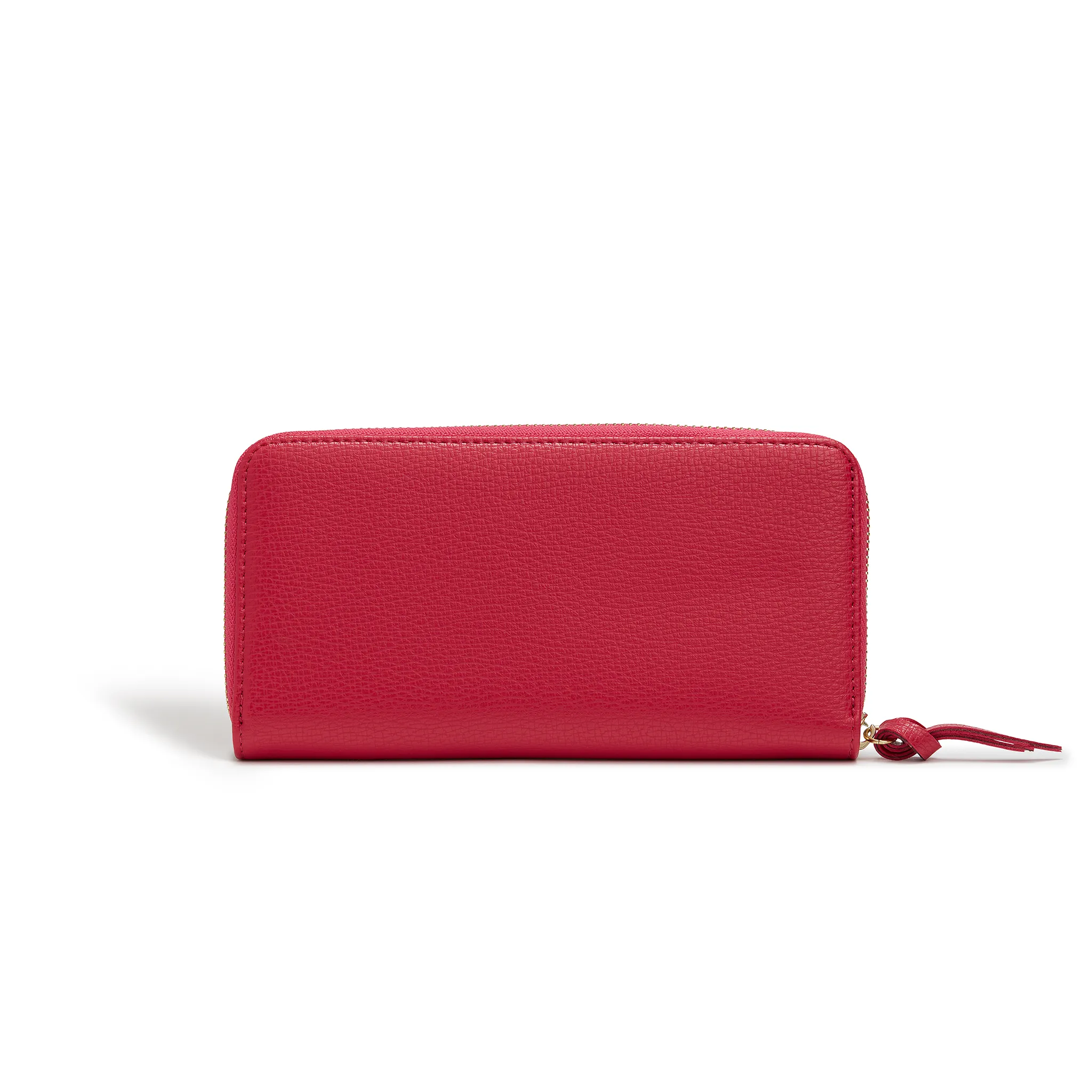 Serene Fushia Vegan Zip Around Wallet