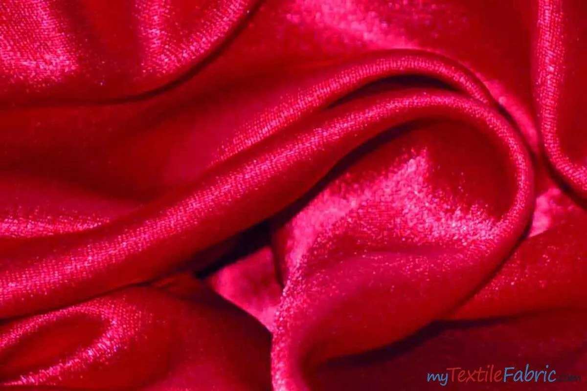 Superior Quality Crepe Back Satin | Japan Quality | 60" Wide | Continuous Yards | Multiple Colors |