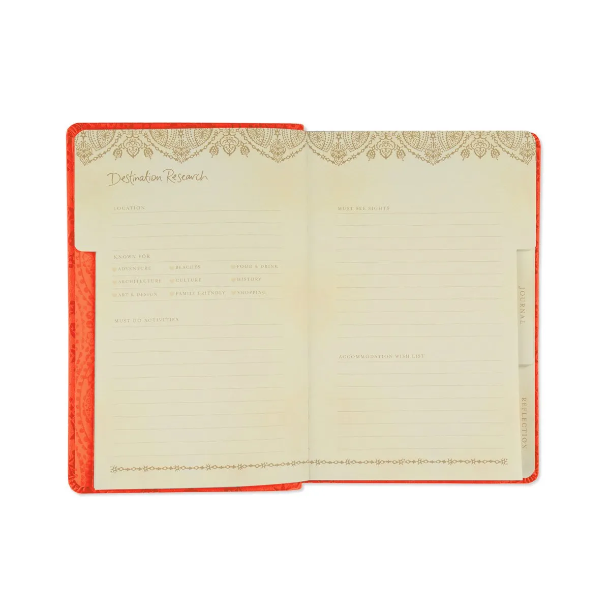 Tangelo Orange Travel Journal