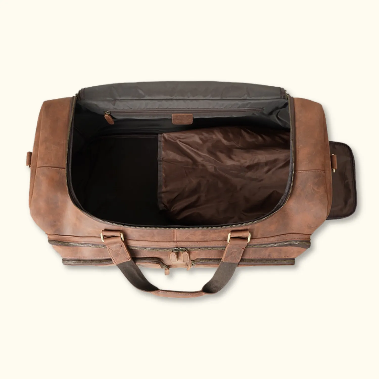 The Homesteader - Western Luxury Leather Duffel Bag